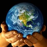 earth in hands