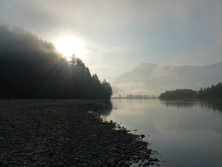 Beautiful Morning on the River